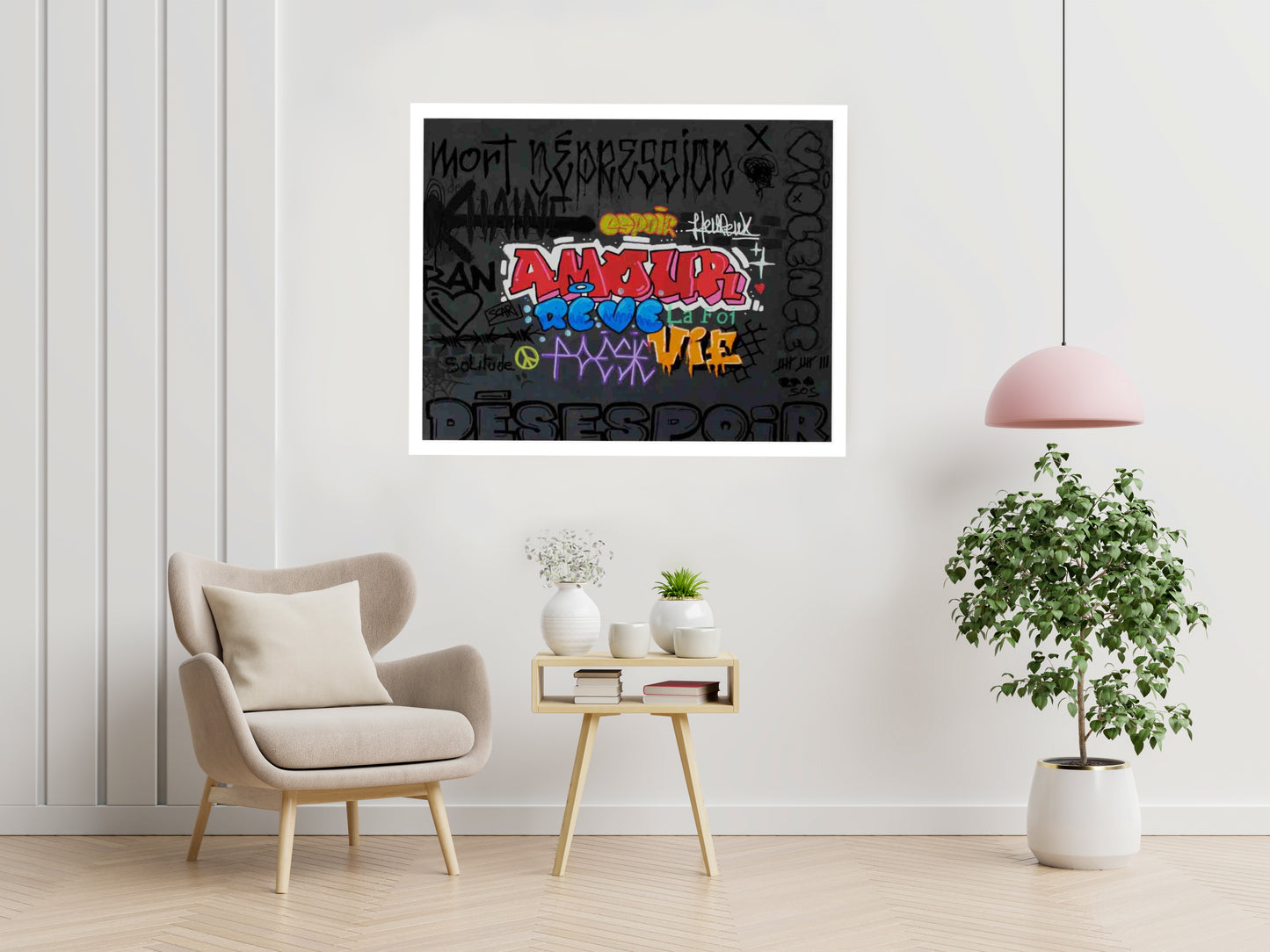 Poster - Voir la vie en couleur