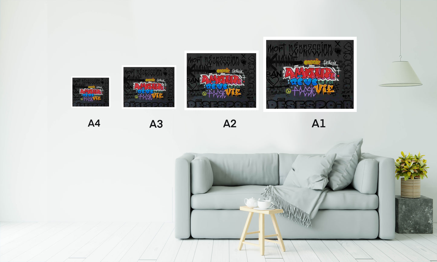 Poster - Voir la vie en couleur