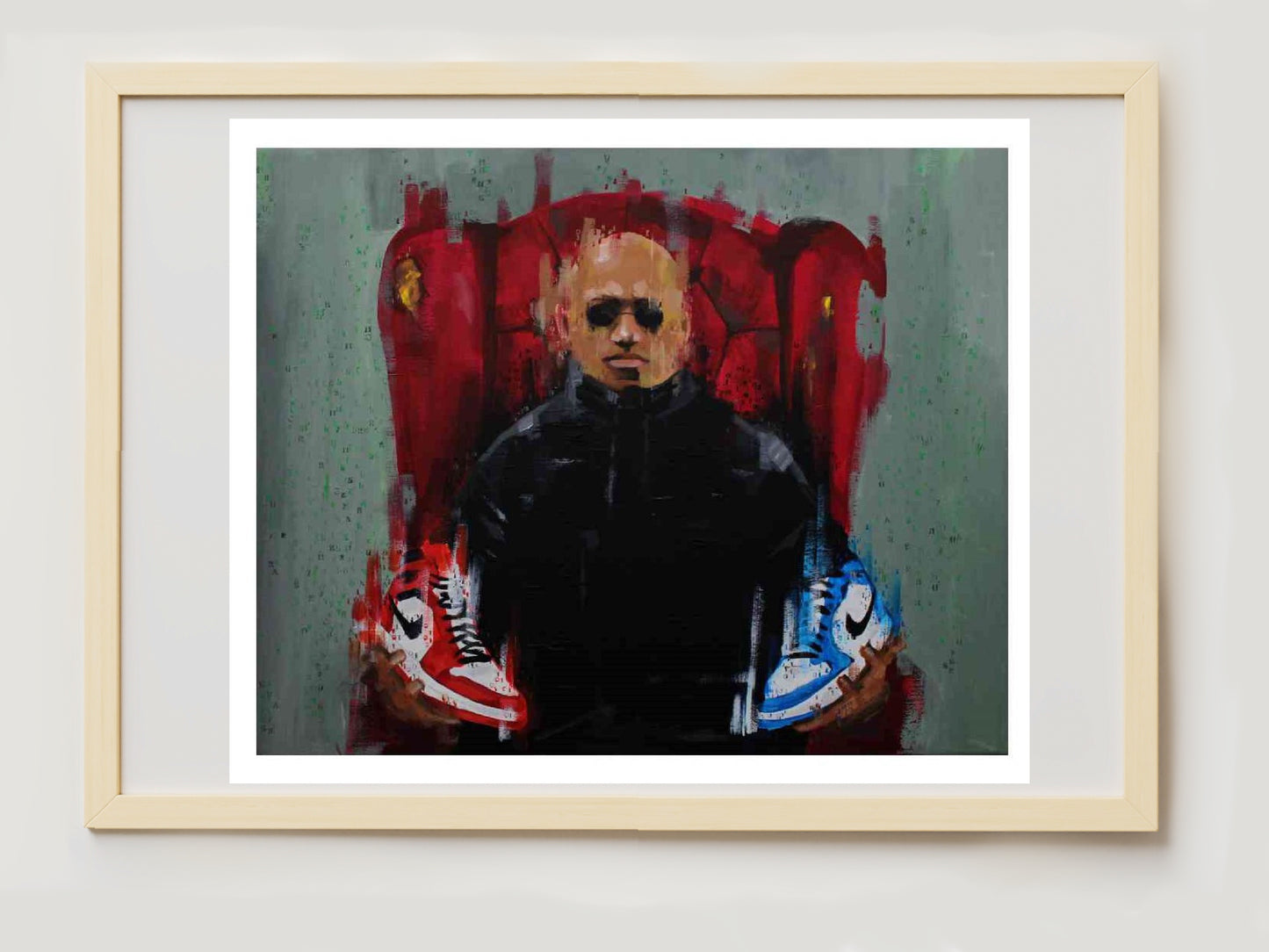 Poster - Rouge ou Bleu ?