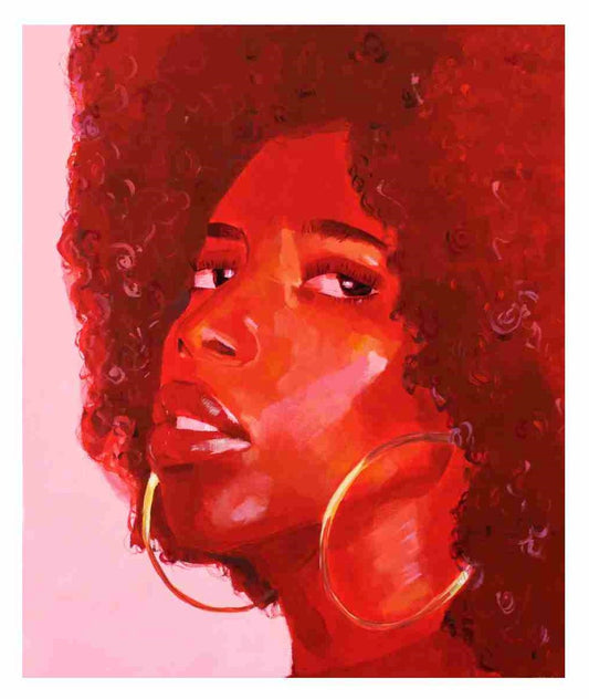 Posters -  Red Afro